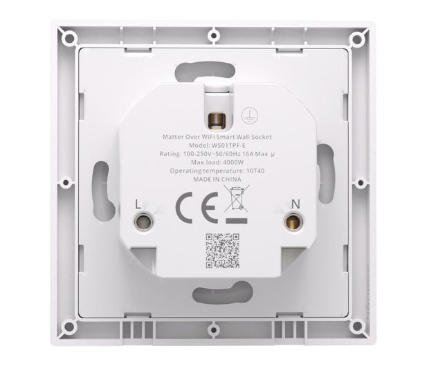 Sonoff Inteligentne gniazdko ścienne WS01TPF-E WiFi (typ F) - 1534487 - zdjęcie 3